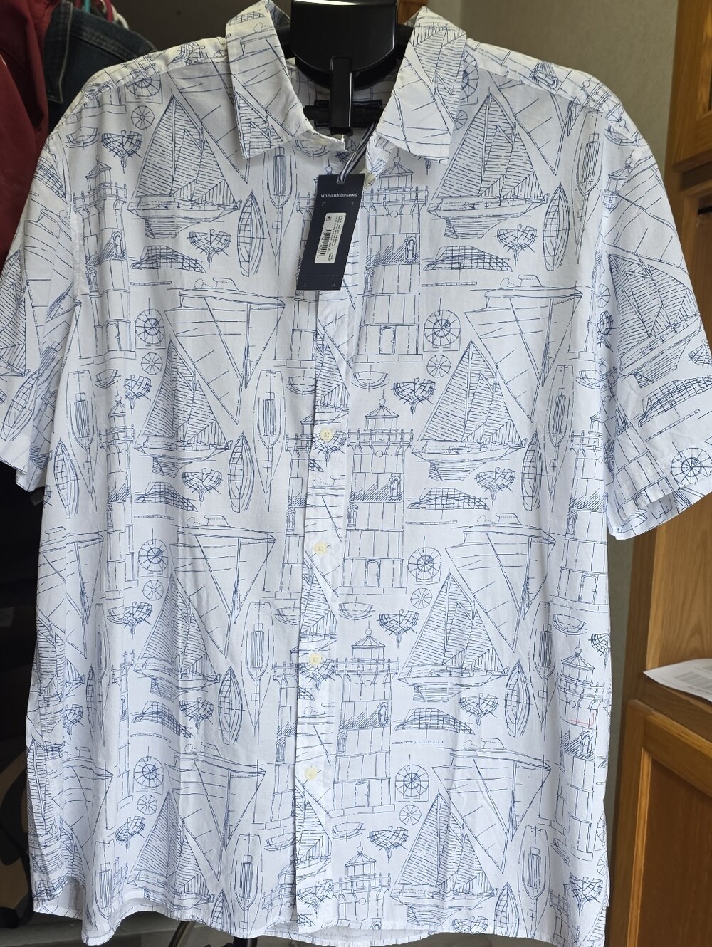 Mens Vinyard Vines Casual Light Weight  Button Down